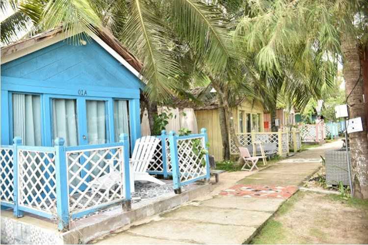 Bugalow Garden view Beach Hut A