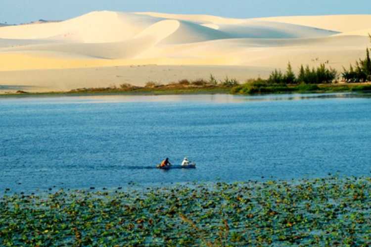 Bàu Trắng, Bàu Sen