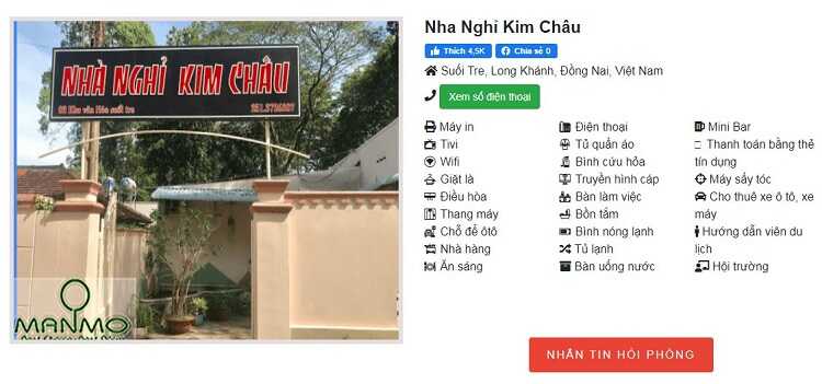 Nhà Nghỉ Kim Châu