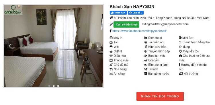 Khách Sạn Hapyson