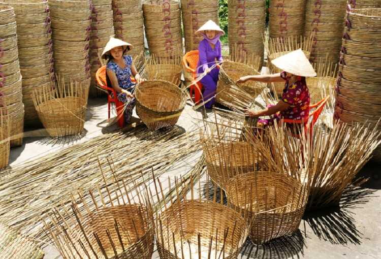 Làng nghề song, mây tre đan