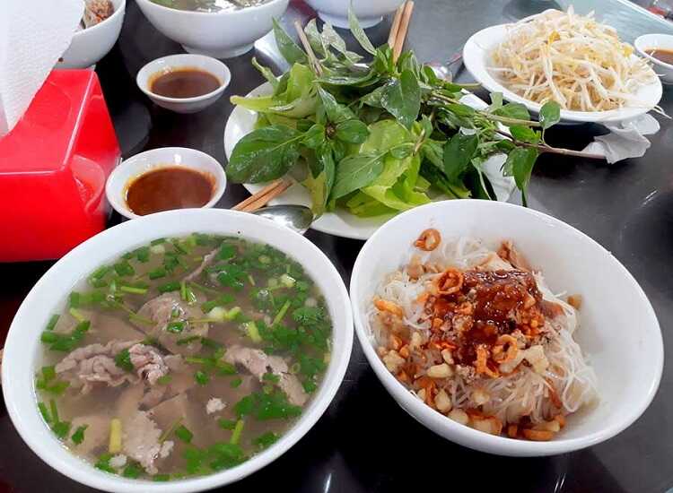 phở khô phở hai tô